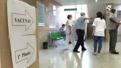 Imagen de un centro de salud en Aragón.