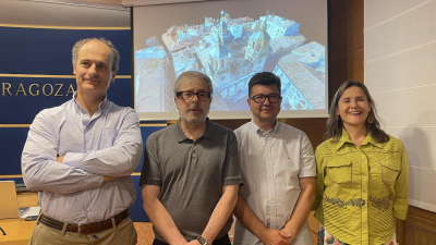 Este trabajo de digitalización ha sido realizado por el grupo de Representación Arquitectónica del Patrimonio Histórico y Constructivo (GRAPHyC) de la Universidad de Zaragoza. / Europa Press