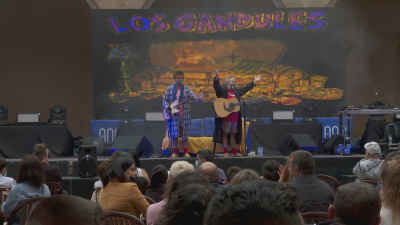 Los Gandules en el Mil Festival.