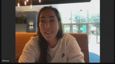 Vega Gimeno desde Amberes antes del Campeonato del mundo de 3X3