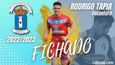 El delantero uruguayo Rodrigo Tapia se incorpora al CD Brea.
