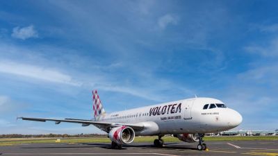 El vuelo retrasado es de la compañía Volotea. / Europa Press