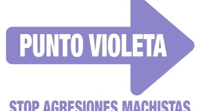 El punto violeta estará en la ronda, junto al puesto de Cruz Roja. / Europa Press