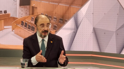 El presidente de Aragón, Javier Lambán.