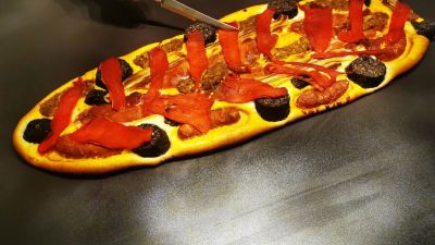 Un 'regañao' elaborado en el Horno Santa Cristina de Teruel. / Horno Santa Cristina
