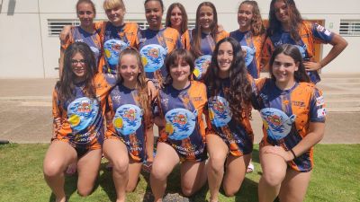 Jugadoras del Cadete Femenino EWZ