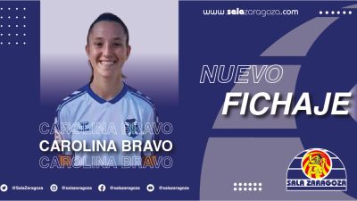 Carolina Bravo, nueva jugadora del Sala Zaragoza.