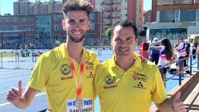 Daniel Jimeno se ha proclamado subcampeón de España Sub-23 en 10km marcha.