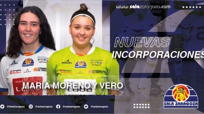 María Moreno y Vero pasan a sur jugadoras de la primera plantilla.