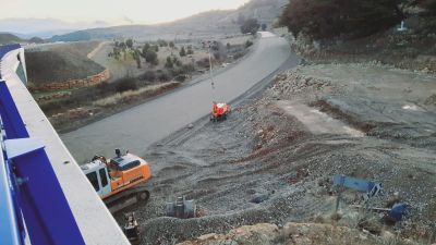 Imagen de las obras en el Puerto de Querol. Europa Press
