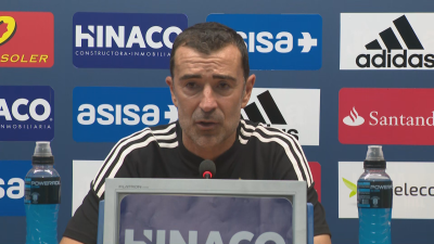 Juan Carlos Carcedo durante la rueda de prensa
