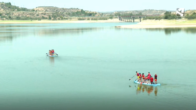 Kayak en Caspe (Zaragoza).