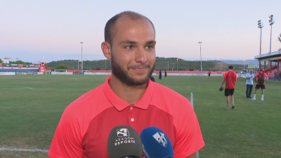 Jérémy Blasco en rueda de prensa.