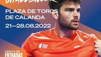 Calada acogerá a finales de agosto a la élite del pádel nacional.