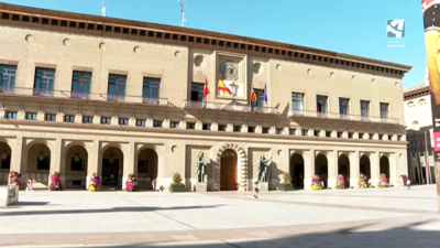 Imagen de la fachada del Ayuntamiento de Zaragoza.