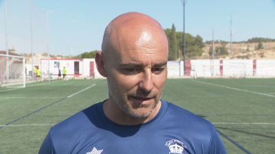 Dani Martínez, entrenador CD Brea
