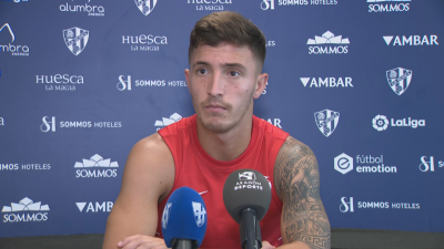 Dani Escriche en rueda de prensa.