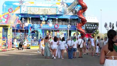 Esta tarde mayores y pequeños disfrutaban de ferias inclusivas en Huesca.