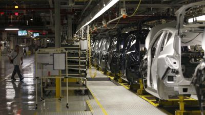 El sector del automóvil es clave para las exportaciones aragonesas. / Foto: DGA.