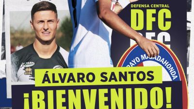 Álvaro Santos se incorpora al CD Ebro.