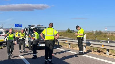 El accidente ha tenido lugar poco antes de las 08:00 horas.