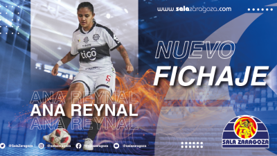 Ana Reynal, nuevo fichaje del Sala Zaragoza.