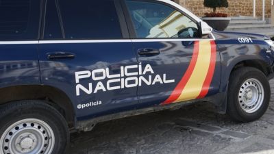 Imagen de un coche de Policía Nacional.