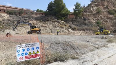 Terrenos en los que van a instalarse los módulos de vivienda. | Ayuntamiento de Fraga