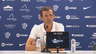 Cuco Ziganda en rueda de prensa.