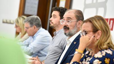 Reunión del PSOE en Aragón. / Europa Press.