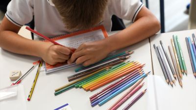 Este septiembre se incorporan a 1º de Infantil 9.188 alumnos en Aragón. / Europa Press