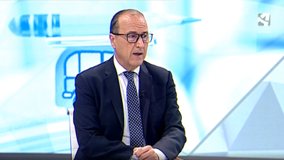 Felipe Faci, consejero de Educación, en el programa Buenos Días Aragón este miércoles.