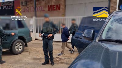 Imágenes de la operación internacional liderada por la Europol. / Guardia Civil