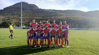 Once inicial del Atlético Monzón en un partido. Foto: Atlético Monzón