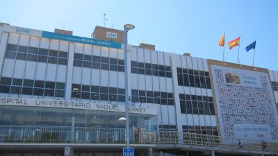 La mujer permanecía ingresada en el Hospital Miguel Servet de Zaragoza desde el pasado fin de semana. / Europa Press