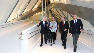 La reforma del  Pabellón Puente ha supuesto una inversión del Gobierno de Aragón de alrededor de cuatro millones de euros. / Gobierno de Aragón