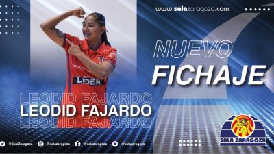 La colombiana Leodid Fajardo. Foto: Sala Zaragoza