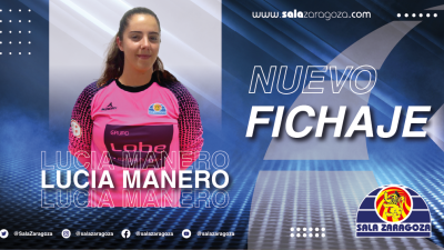 Lucía Manero, nuevo fichaje del Sala Zaragoza.