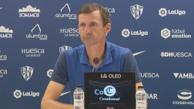 Cuco Ziganda en rueda de prensa.