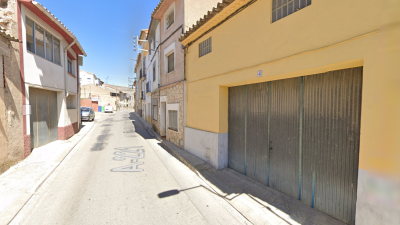 Imagen de la travesía de la A-221 por Sástago. | Google Maps
