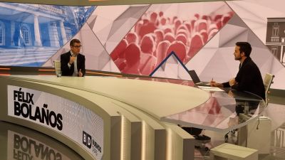 Félix Bolaños durante su entrevista en el programa Buenos Días Aragón. / CARTV