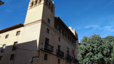 Fachada del Ayuntamiento de Huesca. / Ayuntamiento de Huesca.