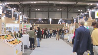 Stand de Aragón en la feria Fruit Attraction de Madrid