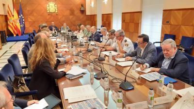 Junta de Seguridad de las Fiestas del Pilar 2022./ Delegación de Gobierno
