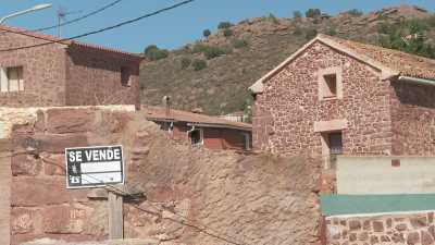 Imagen de una vivienda rural en venta.