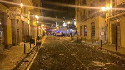 Los fuertes disturbios se saldaron con 18 detenidos y varios heridos.