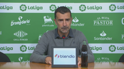 Juan Carlos Carcedo en rueda de prensa.