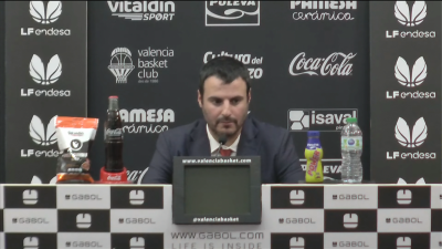 Carlos Cantero en la rueda de prensa.