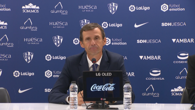Cuco Ziganda en rueda de prensa.