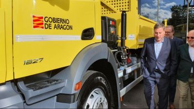 Foto de archivo maquinaria de carreteras./ DGA